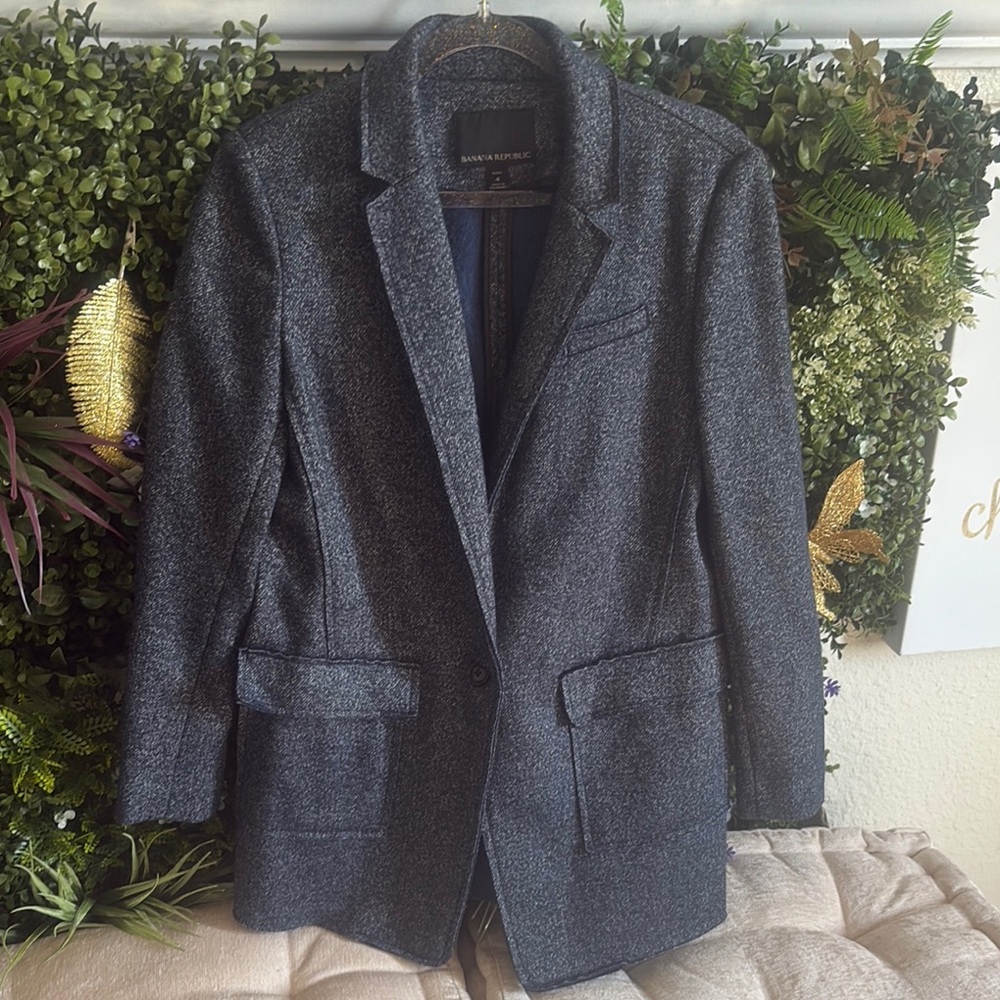 Banana Republic Blue Blazer